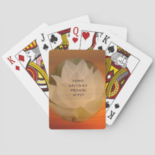 Jeu De Cartes Cartes de lecture SGI : Lotus et "Nam Myoho Renge