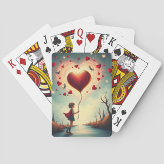 Jeu De Cartes Cartes de platine pour la Saint-Valentin
