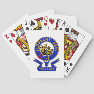 Jeu De Cartes Cartes de poker au logo des Lambs