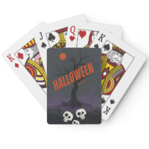 Cartes de poker Halloween effrayantes 🎃