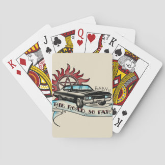 Jeu De Cartes Cartes de poker Impala 67 noires