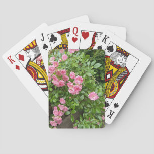 Jeu De Cartes Cartes de poker Jardin de fleurs roses