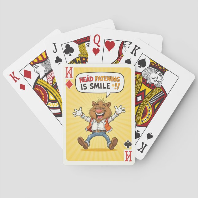 Jeu De Cartes Cartes de poker Laugh Deck (dos)