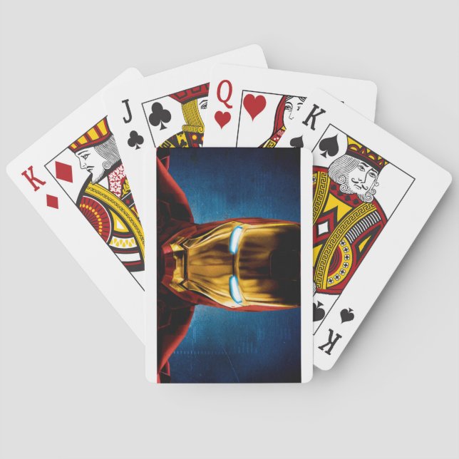 Jeu De Cartes Cartes de pont en Ironman (dos)