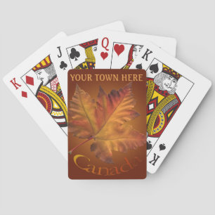 Jeu De Cartes Cartes de souvenir personnalisées Canada