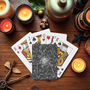 Jeu De Cartes Cartes de Tarot Cosmique Monogramme en marbre noir