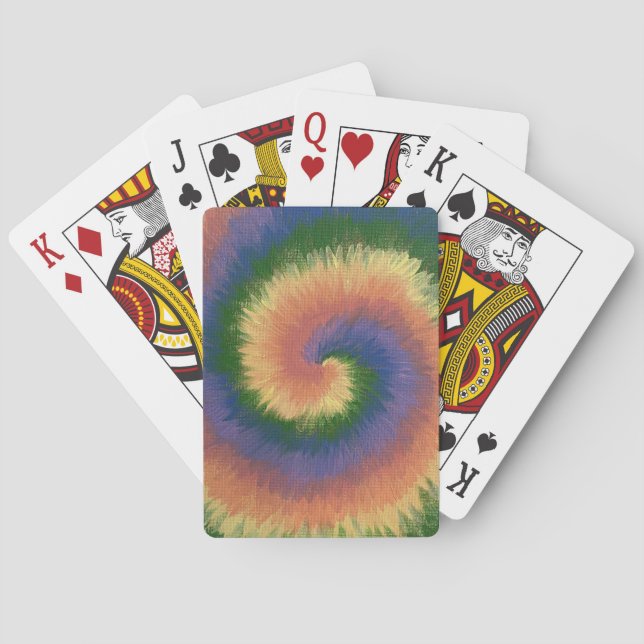 Jeu De Cartes Cartes de teinture (dos)