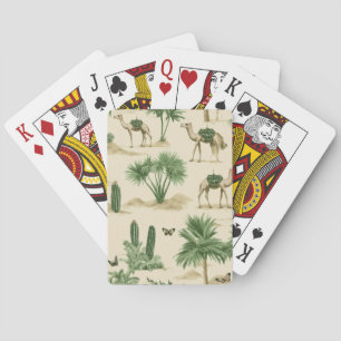Jeu De Cartes "Cartes de voeux pour les chameaux du désert"