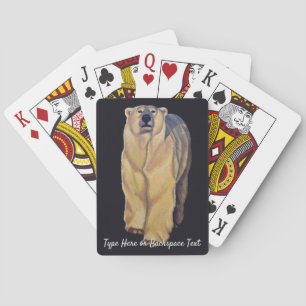 Jeu De Cartes Cartes d'ours polaires Cartes personnalisées de je