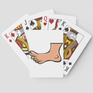 Jeu De Cartes Cartes d'un jeu de pied