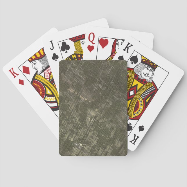 Jeu De Cartes Cartes en acier rugueuses (dos)