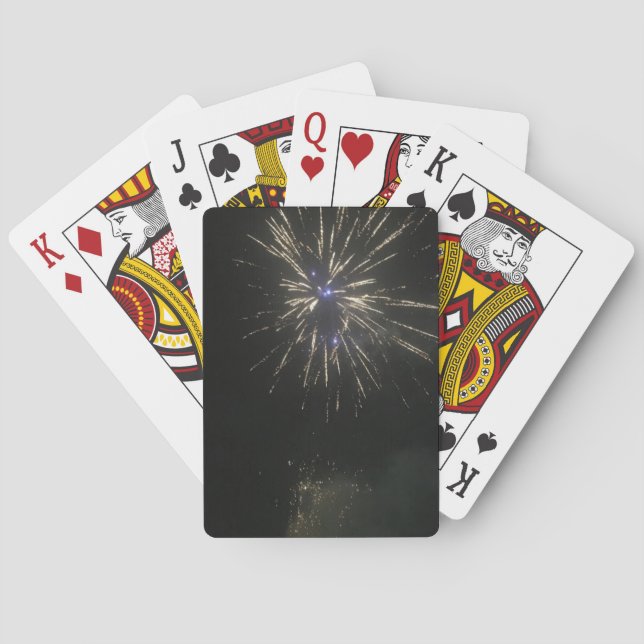 Jeu De Cartes Cartes Fireworks (dos)