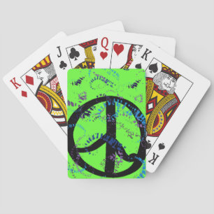 Jeu De Cartes Cartes géantes signe de paix