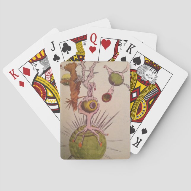 Jeu De Cartes Cartes Jouer aux yeux (dos)