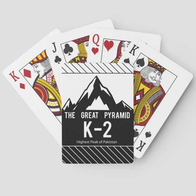 Jeu De Cartes Cartes K2 (dos)