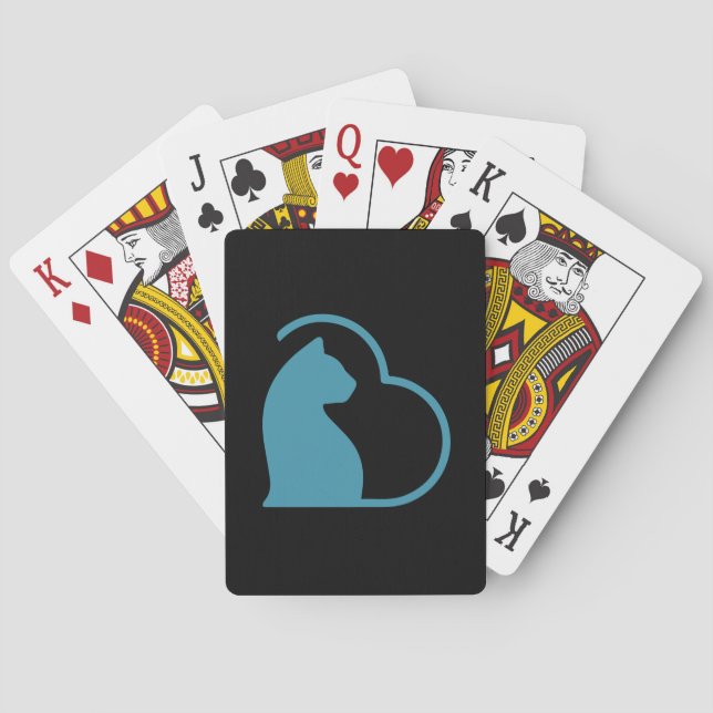 Jeu De Cartes cartes lovecat (dos)