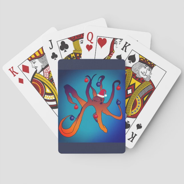 Jeu De Cartes Cartes Octopus (dos)
