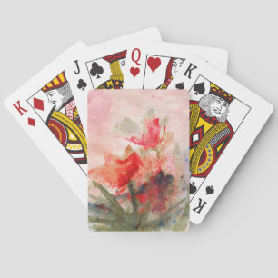Jeu De Cartes cartes papillons roses