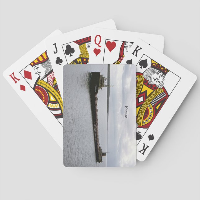 Jeu De Cartes cartes Pontiac (dos)
