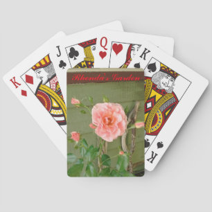 Jeu De Cartes Cartes roses du jardin de Rhonda