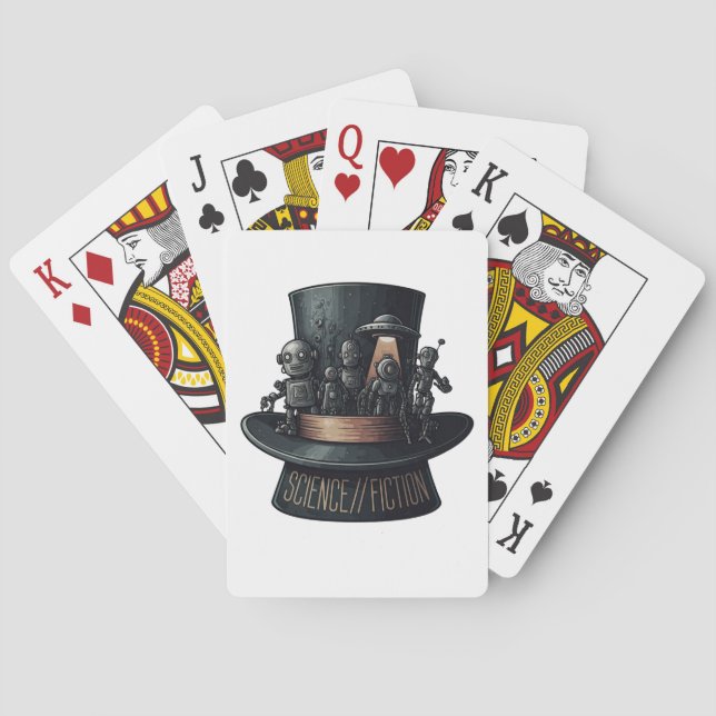 Jeu De Cartes Cartes Science/Fiction (dos)