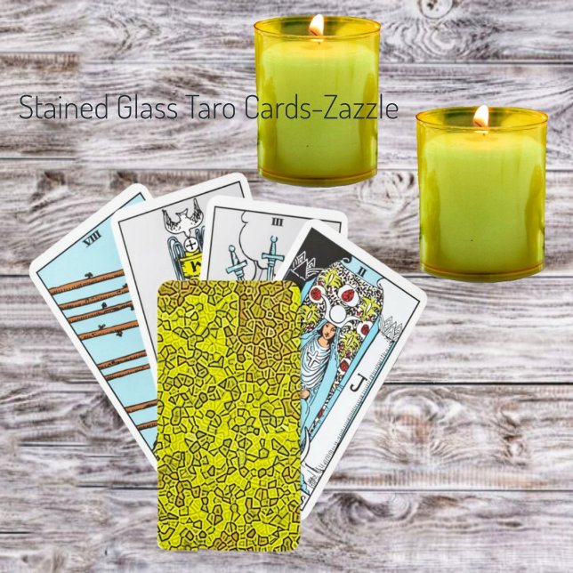 Jeu De Cartes Cartes Taro en verre (Créateur téléchargé)