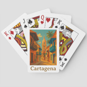 Jeu De Cartes Carthagène Colorée Colombie Charme caribéen