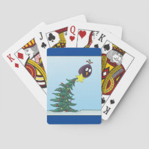Cartographie Oiseau Noël étoile Arbre de Noël