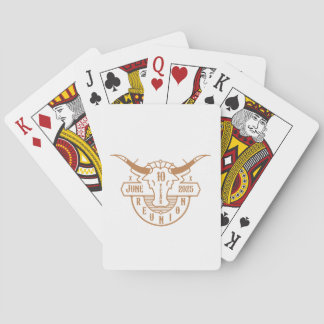 Jeu De Cartes Carton de carte de logo Horn