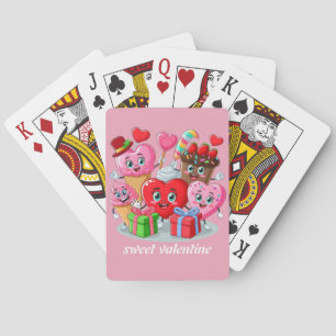 Jeu De Cartes Cartoon Heart & Sweet amis valentine's day