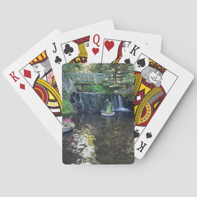 Jeu De Cartes Cascade (dos)