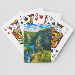 Jeu De Cartes Cascade élégante, Croatie