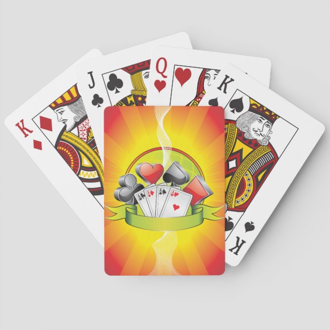 Jeu De Cartes Casino Poker Bicycle® Play (dos)
