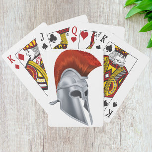 Jeu De Cartes Casque de cheval de Troie Jouer aux cartes