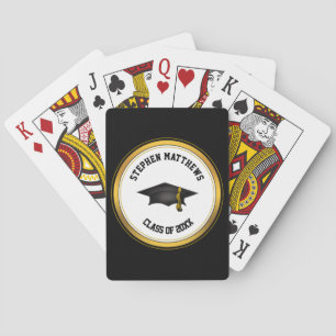 Jeu De Cartes Casquette de graduation personnalisée classique et