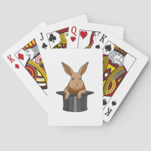 Jeu De Cartes Casquette magicien lapin