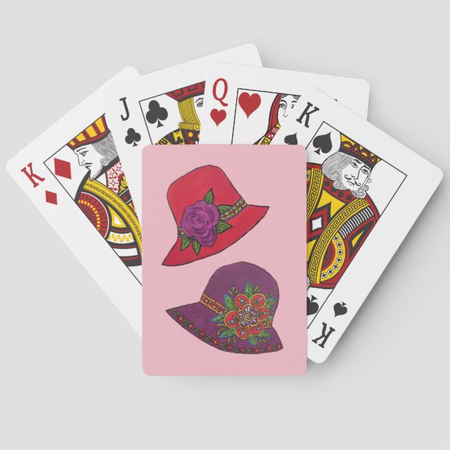 Jeu De Cartes Casquette rouge (dos)