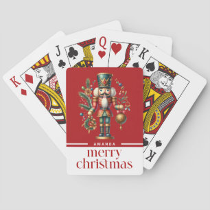Jeu De Cartes Casse-noisette festive de Noël