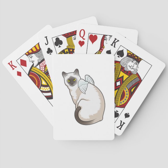 Jeu De Cartes Cat Angel (dos)