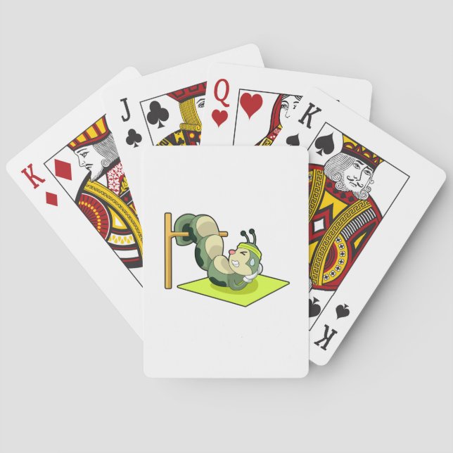 Jeu De Cartes Caterpillar ABS Workout Fitness (dos)