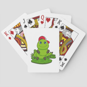 Jeu De Cartes Caterpillar avec Casquette