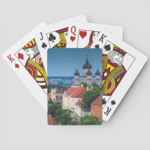 Jeu De Cartes Cathédrale et Cityscape Estonie