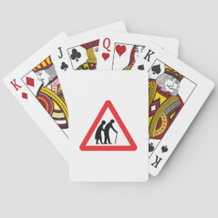 Jeu De Cartes CAUTION Personnes ÂGÉES - VOYAGE UK
