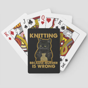 Jeu De Cartes Ce n'est pas l'accumulation si c'est le Knit de Tr