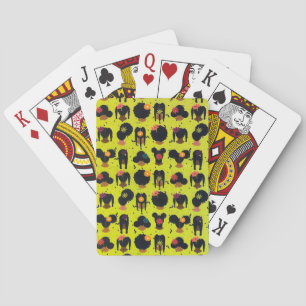 Jeu De Cartes Célébration des styles de cheveux afro-américains
