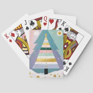 Jeu De Cartes Celestial Pastel Christmas Tree