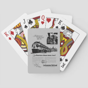Jeu De Cartes Centenaire du chemin de fer Lackawanna 1951