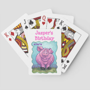Jeu De Cartes Centre de la partie des porcs