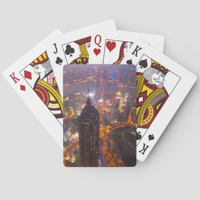 Jeu De Cartes Centre ville de Shanghai (dos)