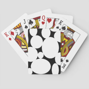JEU DE CARTES CERCLES BLANCS